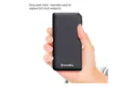 Батарея универсальная ColorWay 10 000 mAh Soft touch (USB QC3.0 + USB-C Power Delivery 18W) (CW-PB100LPE3BK-PD)