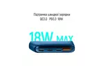 Батарея универсальная ColorWay 10 000 mAh Soft touch (USB QC3.0 + USB-C Power Delivery 18W) (CW-PB100LPE3BL-PD)