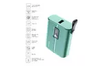 Батарея универсальная ColorWay 10 000 mAh Full power (USB QC3.0 + USB-C Power Delivery 22.5 (CW-PB100LPK2GR-PDD)