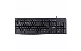 Клавиатура Gembird KB-UM-107-RU USB Black (KB-UM-107-RU) - Фото