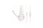 Наушники Gembird MHS-03 White/Red (MHS-03-WTRD)