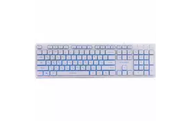 Клавіатура Gembird KB-UML3-01-W-UA USB White (KB-UML3-01-W-UA) - Фото