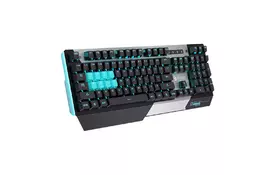 Клавіатура A4Tech Bloody B865 LK Blue Gun Grey - Фото