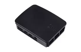 Корпус до промислового ПК Raspberry Pi 4B, чорний (RA548) - Фото