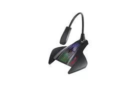 Мікрофон Marvo MIC-01 Multi-LED USB Black (MIC-01) - Фото