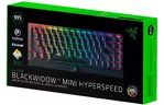 Razer Клавиатура игровая BlackWidow V3 Mini HyperSpeed Yellow Switch WL/BT/USB RU RGB, Black