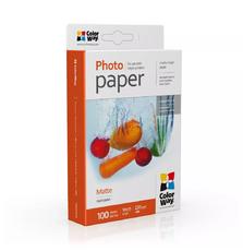 Фотобумага ColorWay 10x15, 220г, matte, 100л (PM2201004R_OEM)
