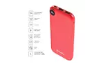 Батарея универсальная ColorWay 10 000 mAh Slim, Red (CW-PB100LPF2RD)
