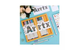 Маркер Arrtx Металлические 10 цветов 20 шт (LC302291) - Фото