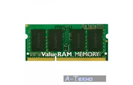 Модуль пам'яті для ноутбука SoDIMM DDR3 2GB 1333 MHz Kingston (KVR13S9S6/2) - Фото