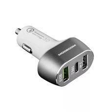 Зарядное устройство Modecom 3xUSB 2.4A QC3.0+USB+Type C Port CU2C1-07 (ZT-MC-CU2C1-07)