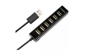 Концентратор Vinga USB2.0 to 7*USB2.0 HUB (VHA2A7) - Фото