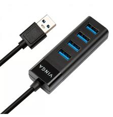 Концентратор Vinga USB3.0 to 4*USB3.0 HUB (VHA3A4)
