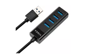 Концентратор Vinga USB3.0 to 4*USB3.0 HUB (VHA3A4) - Фото