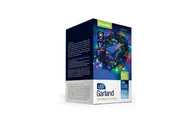 Гірлянда ColorWay LED 50 5 м 8 функцій кольорова 220V (CW-G-50L5VMC) - Фото