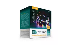 Гирлянда ColorWay на солнечной батарее 20м 200Led (IP65) цветная (CW-GO-200L20SBMC) - Фото