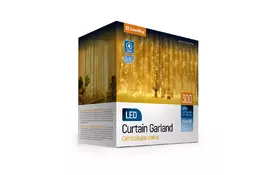 Гірлянда ColorWay штора водоспад 3x3м 300LED 220V теплий (CW-GW-300L33VWFWW) - Фото