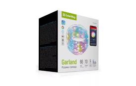 Гірлянда ColorWay Smart LED RGB WiFi+Bluetooth 10M 66LED IP65 (CW-GS-66L10UMC) - Фото