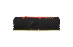 Модуль памяти для компьютера DDR4 16GB (2x8GB) 2666 MHz Beast RGB Black Kingston Fury (ex.HyperX) (KF426C16BBAK2/16)