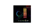 Модуль памяти для компьютера DDR4 16GB (2x8GB) 2666 MHz Beast RGB Black Kingston Fury (ex.HyperX) (KF426C16BBAK2/16)