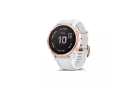 Смарт-часы Garmin fenix 6S Pro, Rose Gold w/White Band (010-02159-11) - Фото