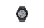 Смарт-часы Garmin fenix 6 Pro Solar, Black w/Slate Gray Band (010-02410-11)