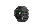 Смарт-часы Garmin fenix 6 Pro Solar, Black w/Slate Gray Band (010-02410-11)
