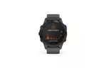 Смарт-часы Garmin fenix 6 Pro Solar, Black w/Slate Gray Band (010-02410-11)