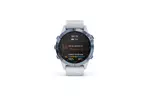 Смарт-часы Garmin fenix 6 Pro Solar, Mineral Blue Titanium with Whitestone Ban (010-02410-19)