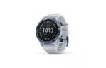 Смарт-часы Garmin fenix 6 Pro Solar, Mineral Blue Titanium with Whitestone Ban (010-02410-19)