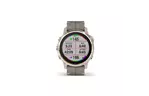 Смарт-часы Garmin fenix 6S Sapphire, Lt Gold w/Shale Suede Band (010-02159-40)