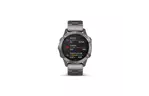 Смарт-часы Garmin fenix 6, Sapphire, Titanium Gray w/Ti Band (010-02158-23)