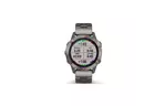 Смарт-часы Garmin fenix 6, Sapphire, Titanium Gray w/Ti Band (010-02158-23)