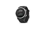 Смарт-часы Garmin fenix 6S Solar, Silver w/Black Band (010-02409-00)