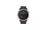Смарт-часы Garmin fenix 6S Solar, Silver w/Black Band (010-02409-00)