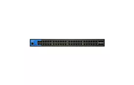 Linksys Коммутатор LGS352MPC 48xGE PoE+, 4x10GE SFP+, управляемый L3 - Фото