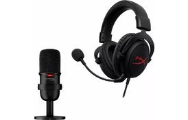 Наушники HyperX Streamer Starter Pack Cloud Core + SoloCast (HBNDL0001) - Фото