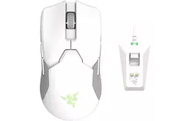 Мишка Razer Viper Ultimate Mouse Dock Wireless RGB White (RZ01-03050400-R3M1) - Фото