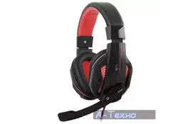 Наушники GEMIX W-360 black-red - Фото