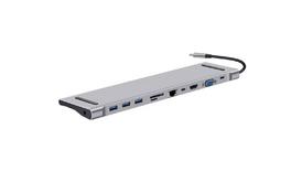 Концентратор XoKo USB-C 11 in 1 (XK-AС-1100) - Фото