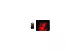 Мышка Redragon M601BA USB Black-Red + Коврик (78226) - Фото