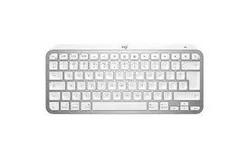 Клавиатура Logitech MX Keys Mini для Mac Wireless Illuminated Pale Grey (920-010526) - Фото