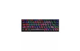 Клавіатура 2E GAMING KG370 RGB 68key Gateron Blue Switch USB Black (2E-KG370UBK-BL) - Фото