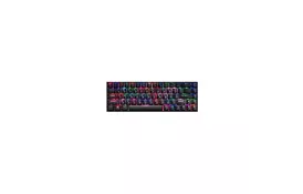 Клавіатура 2E GAMING KG370 RGB 68key Gateron Red Switch USB Black (2E-KG370UBK-RD) - Фото