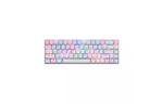 Клавиатура 2E GAMING KG380 RGB 68key Gateron Brown Switch BT/USB White (2E-KG380UWT-BR)