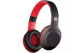 Навушники Defender FreeMotion B560 Bluetooth Black-Red (63560) - Фото