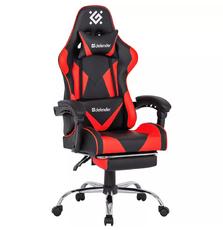 Кресло игровое Defender Pilot Black/Red (64354)