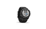 Смарт-часы Garmin fenix 6X Pro Solar, Titanium carbon grey DLC with black band (010-02157-21)