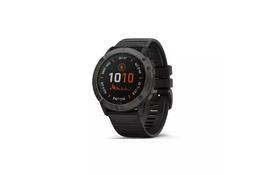 Смарт-часы Garmin fenix 6X Pro Solar, Titanium carbon grey DLC with black band (010-02157-21) - Фото
