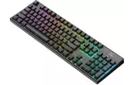 Dream Machines Клавиатура игровая DreamKey Red USB RGB EN, Black